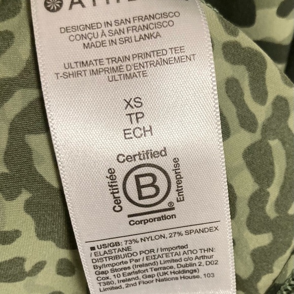 Athleta | Ultimate Train Tee Short Sleeve EUC XS - Picture 5 of 5